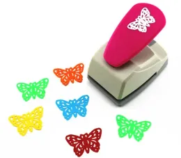 Embossing 5cm Butterfly Size Punches Large Craft Decorative Hole Punch Beautiful Puncher Hand Metal Hine Punching Paper Card Tool
