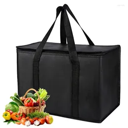 Depolama Çantaları Gıda Soğutucu Çanta Büyük Kapasite 65L 70L Termal Yalıtım Pikniği Dokuma Çıkarılabilir