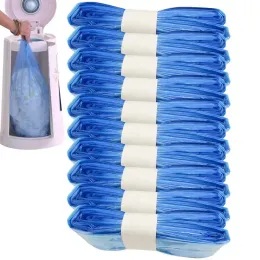 Bags 10PCS Replacement Trash Bags Anti Tear Household Waste Bin Degradable Garbage Bag Diaper Holder For Safe Home Hospitals Nursery