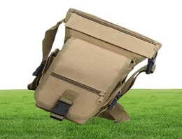 Тактическая сумка для ног, аксессуары для спорта на открытом воздухе, ремень, армейская охотничья водонепроницаемая сумка для ног Molle, походные велосипедные сумки1922486