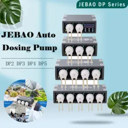 Pompe Jebao DP2 DP3 DP4 DP5 Pompa dosatrice automatica Peristaltica Multi testa Automatica Precisione Reef Acquario marino Macchina per acquario di corallo