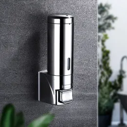 Dispensers Stainless Steel Soap Dispenser Wall Mounted Bathroom Shampoo Shower Gel Dispenser Container Bottle Bathroom Kitchen Accessories