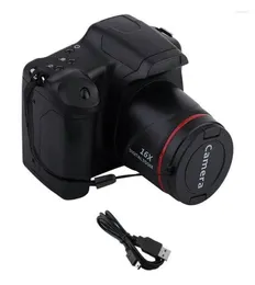 Digitalkameror Portable Travel Vlog Camera Pography 16x Zoom 1080p HD SLR Antishake PO för live stream8577732