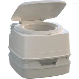 Toalettstol täcker Thetford Campa-Potti Mt 4-Gal bärbar längd 16,8 x bredd 15,1 i höjd 13 tum. RV -leveranser