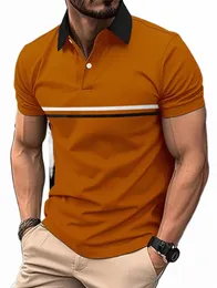 Camisa polo casual masculina mais vendida, primavera e verão, lapela, bunda, homens, slim, golf, street wear, y8bu #