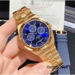 Designer Overseas Tw Tw Factory Vachero Constantins Assista a Movimento Automático Certificado de Clone Top Clone 98 Assista Horizontalmente Seas Seas Gold Máquinas Automáticas de Ouro