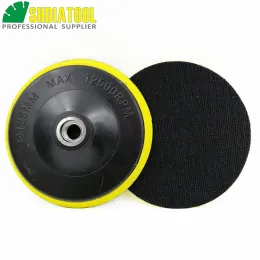 Boormachine Shdiatool Dia 4inch / 5inch M14 or 5/811 Foam Plastic Back Pads for Diamond Polishing Pads Sanding Disc Backer