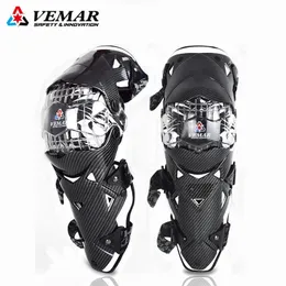 VEMAR MOTORCYCLE KNEE PADS Vuxen Motorcykel Knäskjutning Motocross Skydd Knepads Enduro -skydd för utomhussport 240315