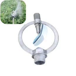 Sprinkler 10 adet 1/2 "çinko metal kelebek kafa sulama sprinkler 360 derece döner ağır hizmet bahçe çim peyzaj sera sprey