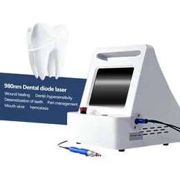 2024 980NM LASER TEGNINGSVIKNING Maskin Salongutrustning Dental Diode Laser Dental 980 NM Doide Laser Dental Soft Tissue till försäljning