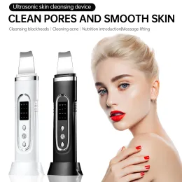 Lastoortsen Ultrasonic Skin Scrubber Electric Cleansing Pore Deep Cleaner Acne Blackhead Remover Peeling Urządzenie do łopaty urody hine