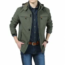 화물 재킷 남자 기술 캐주얼 후드 가드 코트 바람 방수 방수 방수 자켓 남자 야외 작업복 가을 f3ru#