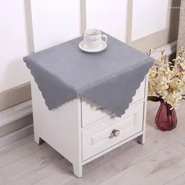 Table Cloth 60x60cm Universal Cover Sheet Nightstand Computer Dust Multi-purpose
