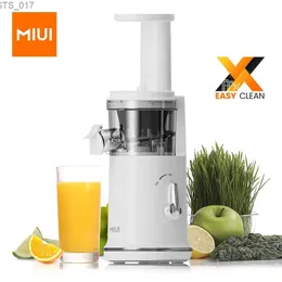 Sokowirówki miui petit powolna sokowirówka Łatwa do czyszczenia elektrycznego producenta soków cytrynowych Blender Mini przenośny model 120W MINI Kolorowy Mini ProL2403