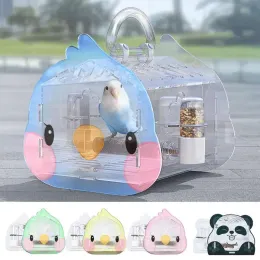 Bags Bird Carrier Cage Cute And Safe Design Clear Parrot Carrier Bag Outdoor Travel Camping Ventilated And Lightweight Backpack