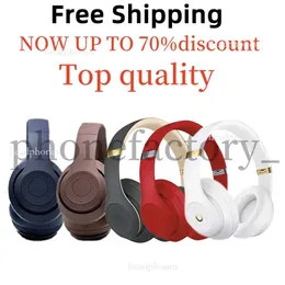 Kulaklıklar 3 Kablosuz Kulaklık Kablosuz Kulaklıklar Bluetooth Gürültü İptal Beat Beat Sports Head Seti Kablosuz mikrofon Seti11 67