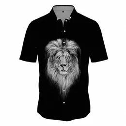 3D liプリントシャツ夏のメンズFIシャツクラシック快適な空気 - 息を吹く可能性のあるシャツ夏のrajukuシャツTops p7b3＃
