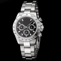 Watcher Watch Men's Watch Movement Watch 40mm سوداء سيراميك ساعة 116500ln أزياء الأزياء ووتش ساعة Watch Watch