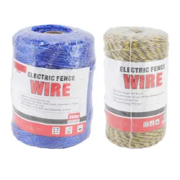 Gates Electric Fence Polywire Fences Poly Wire High Electrical Conductivity for Protection