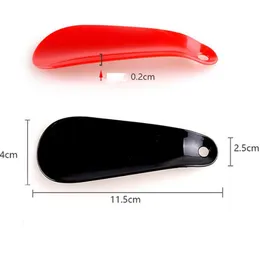 Shoe Parts Accessories Plastic Shoehorns Hangable Horns Professional Comfortable Lifter Short Handled Helper Shoes Dressing Aid For Se Otinj