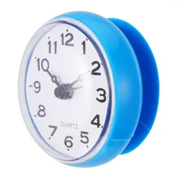 Wall Clocks Sucker Clock Digital Kitchen Hanging Suction Cup Bathroom Electronic For Waterproof Plastic Alarm Silent Anti-fog Office