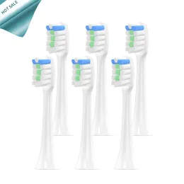 Head 6 PCS SOOCAS X3 X1 X5 Ersättande tandborstehuvuden för Xiaomi Mijia Soocare X1 X3 Sonic Electric Tooth Brush Heads