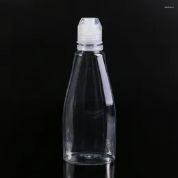 Lagringsflaskor honungszzable flaska med skyddande lock 400 g smaksättningsorganisation