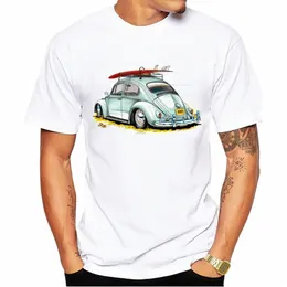 teehub Casual Tees Hipster Beach Surf Men T-Shirts Boy Retro Car Print Short Sleeve T-Shirt Sport Tops r1Xx#