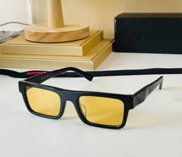 2022 män bokstäver logotyp överdimensionerade solglasögon kvinnor mode sommar möte sexiga glasögon fyrkantiga full ram polariserade linser SPR2120608