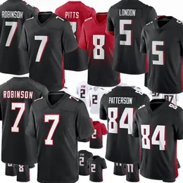 65 Matthew Bergeron 25 Tyler Allgeier 20 Dee Alford 88 Tony Gonzalez 82 Xavier Malone 1 Pássaros sujos 48 Bud dupree 0 Lorenzo Carter Jerseys de futebol