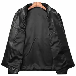 Jaqueta de couro real casual homens aviador piloto pele de carneiro jaqueta bomber de couro genuíno fino 4xl casacos curtos masculino veste cuir homme a1n0 #