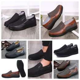 Ayakkabı Gai Spor ayakkabı sıradan ayakkabı erkekler tek iş yuvarlak ayak ayakkabıları rahat yumuşak taban terlik düz erkek klasik rahat ayakkabılar yumuşak boyutlar Eur 38-50