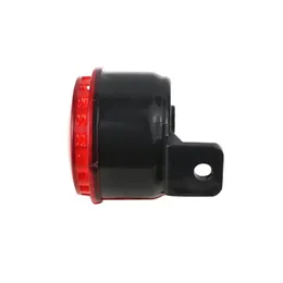 2024 New Beep Reverse Beeper Air Horn DC 12V 105dB 경고 사이렌 사운드 신호 백업 경보 오토바이 자동차 차량을위한 빨간색 LED가있는 혼