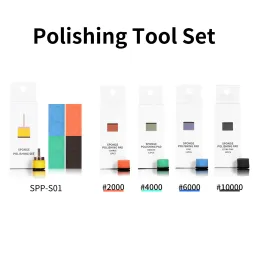 Dossiers Dspiae #2000~#10000 Sponge Polishing Tool Set for Model Polishing