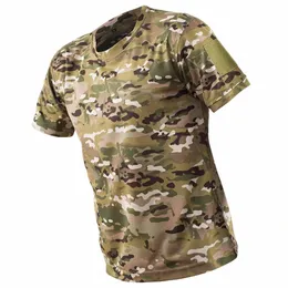 Mege Men Tactical Camoue Multicam Tシャツクイック乾燥軍事戦闘迷彩層半袖Tシャツ狩猟服k0r7＃