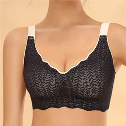 Bras 2024 Summer Bra Plus Size Active for Women Comfort Bless Braletes Push Up Sport Brassiere Sexy Intimate bielizna