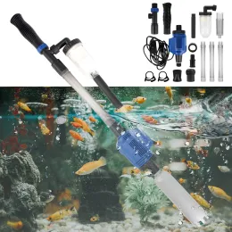 Heating Vacuum Gravel Water Changer Electric Siphon Filter US Plug Aquarium Siphon Operated Cleaner Fish Tank Sand Washer