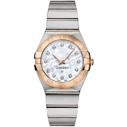 Konstelacja 123 20 24 60 55 001 Klasyczne zwykłe zegarki Casual Top Marka luksusowa lady kwarcowa WristWatch Wysokiej jakości nadgarstek modowy 248m