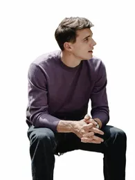 Simwood 2024 Frühling Neue Grundlegende Pullover Männer Regelmäßige Fit Warme Hohe Qualität Strick Pullover T7X0 #