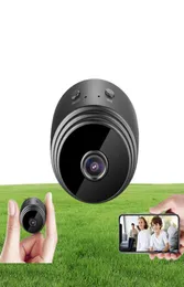 A9 Camera di sicurezza Full HD 1080p 2MP WiFi IP Kcamera Vision Night Vision Wireless Mini Sicurezza domestica Sorveglianza Micro Camma Small Cam Remote MO8870616