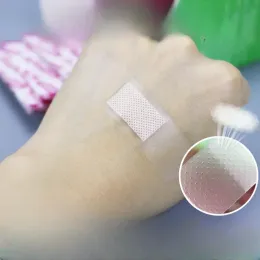 100 st/packar första hjälpen kit transparent sårhäftande gips medicinsk anti-bakterie bandbandage klistermärke hem resor