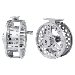 Bolos 3/4 5/6 7/8 wt bobinas de pesca com mosca 2+1bb 1: 1 alumínio com alojamento Fly Reel Acessórios