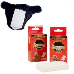 Dog Apparel 10Pcs/lot Pet Menstruation Pads Super-Absorbent Female Dogs Disposable Detachable Diaper Pad Preventing Leaks Mat