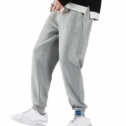 Plus Size Cargo Calças Novo Design Personalizado Flare Sweat Pants Street Wear Men Stack Up Calças para Homens R5re #