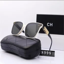 Óculos de sol redondos Designer de marca UV400 Eyewear Metal Gold Golds Sun Glasses Men Mulheres espelham óculos de sol Crome vidro Better Bayberry Geometry Glasses Sun Glasses