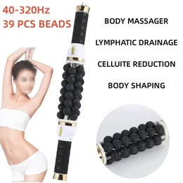 40W Máquina de massagem rolante de alta frequência Rollo elétrico relaxante Fitness Fitness Anti-Celulite Use a Use Slimming Máquina 240312