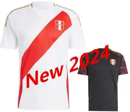 2024 2025 Copa Americ Peru Soccer Jerseys 24 25 Home Away Away Seleccion Peruana Cuevas Pineau Cartagena Abram Football Shirt Fani 999