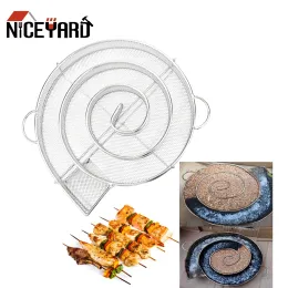 Griglie NICEYARD Generatore di fumo caldo e freddo Nuovo fumatore Salmone Pancetta Pesce Griglia per barbecue Strumenti per barbecue in acciaio inossidabile