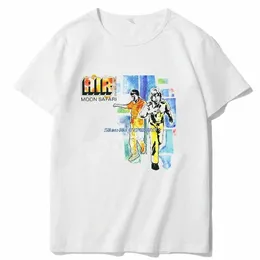 Air Mo Safari fi magliette grafiche maglietta oversize maglietta a maniche corte estate unisex Harajuku streetwear abbigliamento uomo V7L5 #