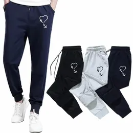 Pantaloni da jogging da uomo primavera autunno pantaloni casual da uomo abbigliamento sportivo da esterno pantaloni sportivi pantaloni in pile palestra Fitn pantaloni con coulisse S-4XL a88m #